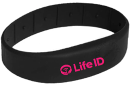 Life ID Silicone Wristband