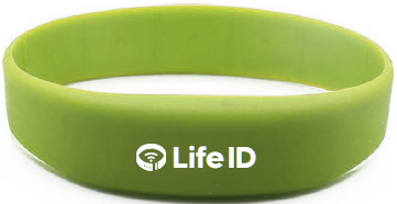 Life ID Silicone Wristband